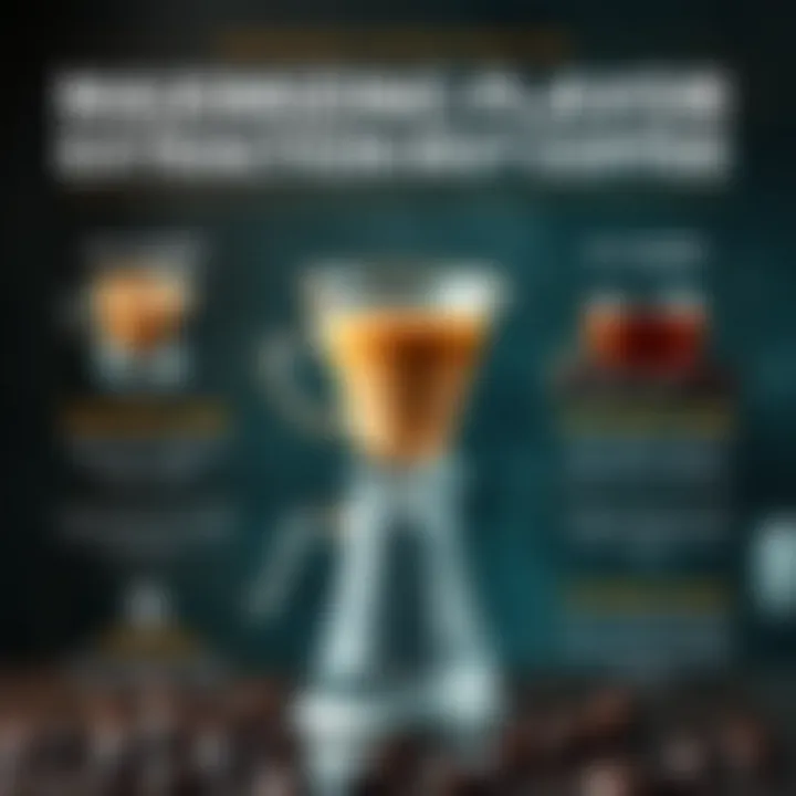 Maximizing Flavor Extraction in Coffee Infographic displaying optimal brewing techniques for maximum flavor