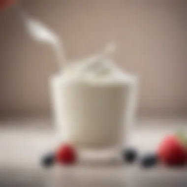 Health Benefits of Yogurt An infographic illustrating the health benefits of incorporating yogurt into your diet.