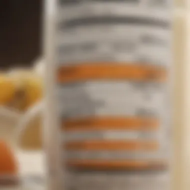 Understanding Nutritional Labels A close-up of a nutritional label highlighting carbohydrate information.