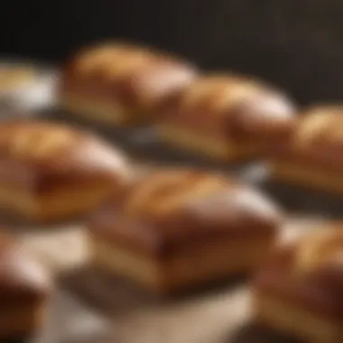 Baker using a proof box to enhance bread texture