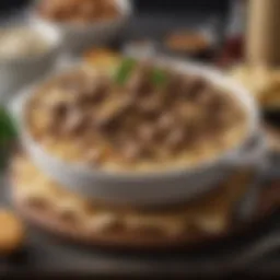 A rich bowl of Beef Stroganoff featuring tender beef and creamy mushroom sauce