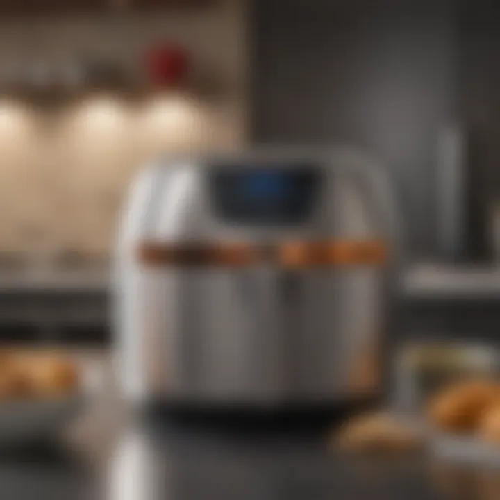 Bella Air Fryer showcasing its sleek design