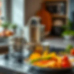 Elegant stainless steel cookware set