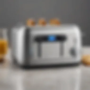 User-friendly controls of Breville toaster