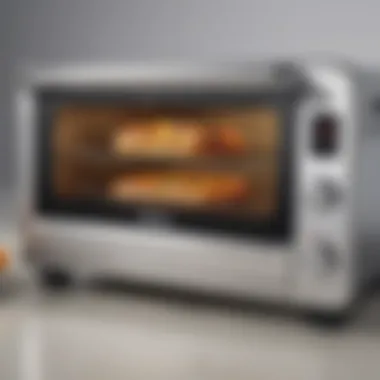 User reviews and ratings displayed for Breville toaster ovens reflecting customer satisfaction.