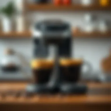 Comparison chart highlighting differences between espresso and Keurig coffee