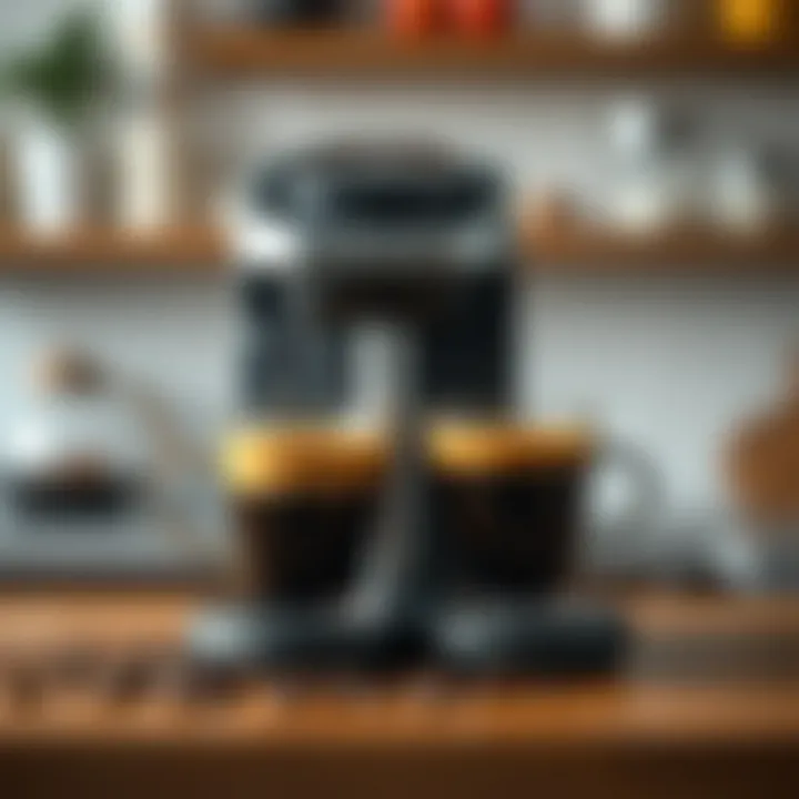 Comparison chart highlighting differences between espresso and Keurig coffee