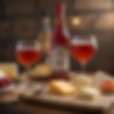 Artisan cheeses paired with Campari and beer selections