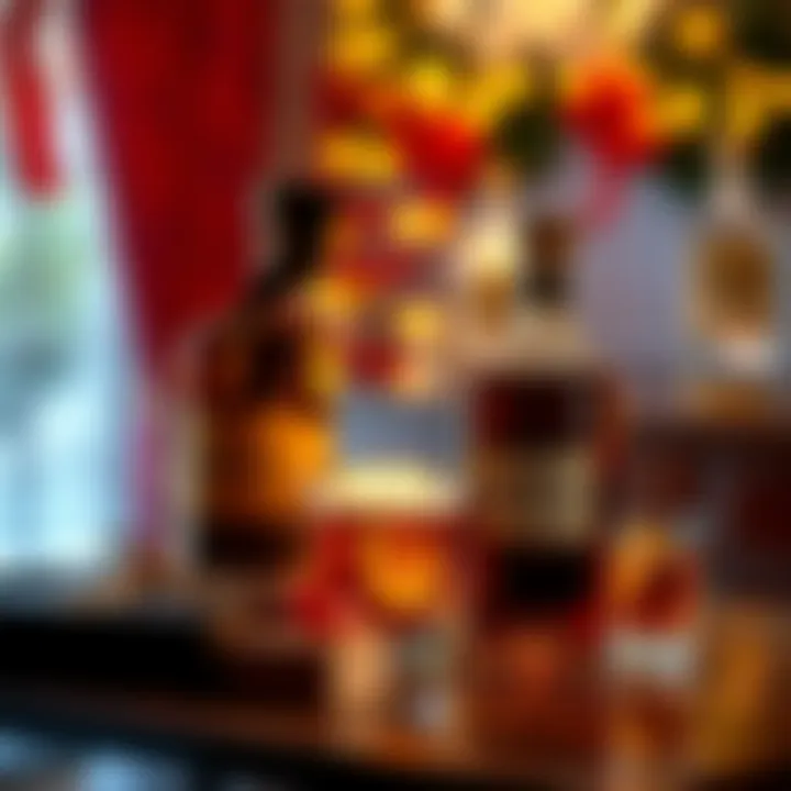 Celebration with Thoughtful Liquor Gift Celebratory occasion with liquor