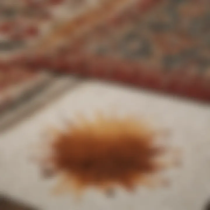 Addressing different types of stains on Ruggable rugs