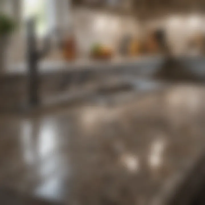 Proper techniques for cleaning laminate countertops