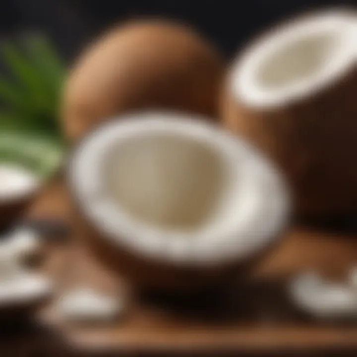 Nutritional benefits of coconut derivatives