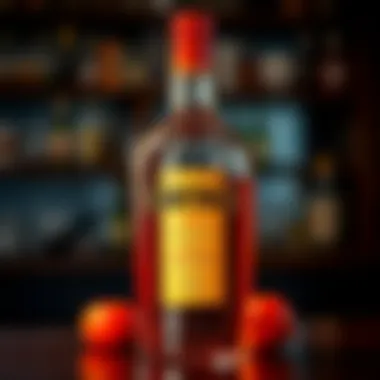 Cointreau: A Symbol of Excellence Cointreau bottle with its signature label