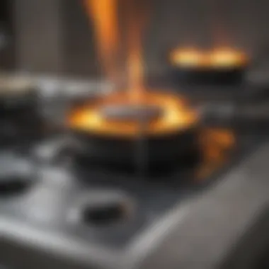 Safety features of a gas stove