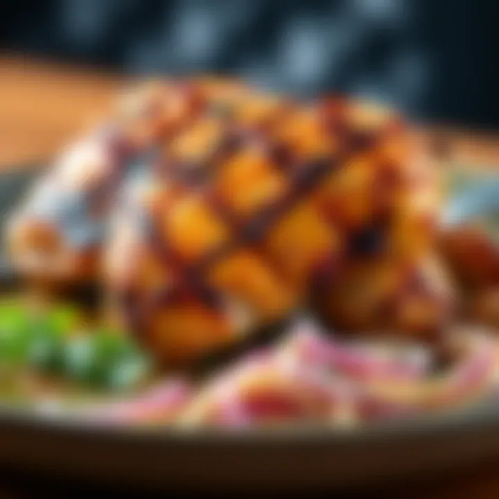 Perfectly Grilled Chicken: The Result of Great Marinades A beautifully plated dish of grilled chicken showcasing its tenderness.