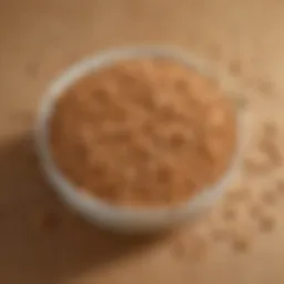 Honey Nut Cheerios crust on a baked dessert