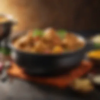 Spicy Chicken Curry to Ignite Your Taste Buds A spicy chicken curry bubbling away in a crockpot