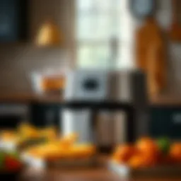 Cuisinart Fold Up Air Fryer showcasing its compact design