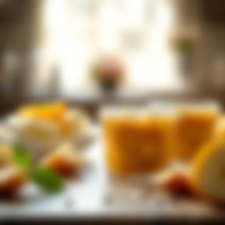 Culinary Applications of Apple Pectin Artistic representation of various culinary applications of apple pectin