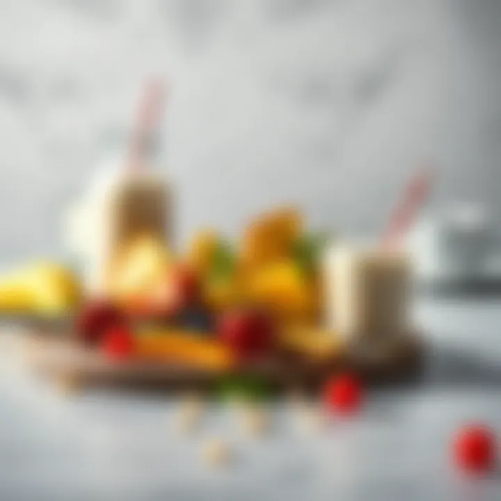 Culinary Uses of Whole Milk Culinary uses of whole milk showcased in a creative food arrangement