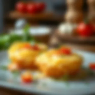 Vibrant Angel Hair Nest Dish A vibrant dish featuring angel hair nests with fresh vegetables and herbs.