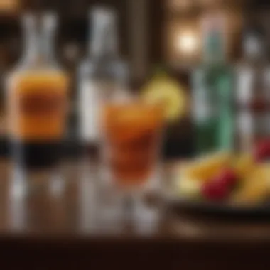 A close-up of a signature cocktail that reflects the local beverage scene.