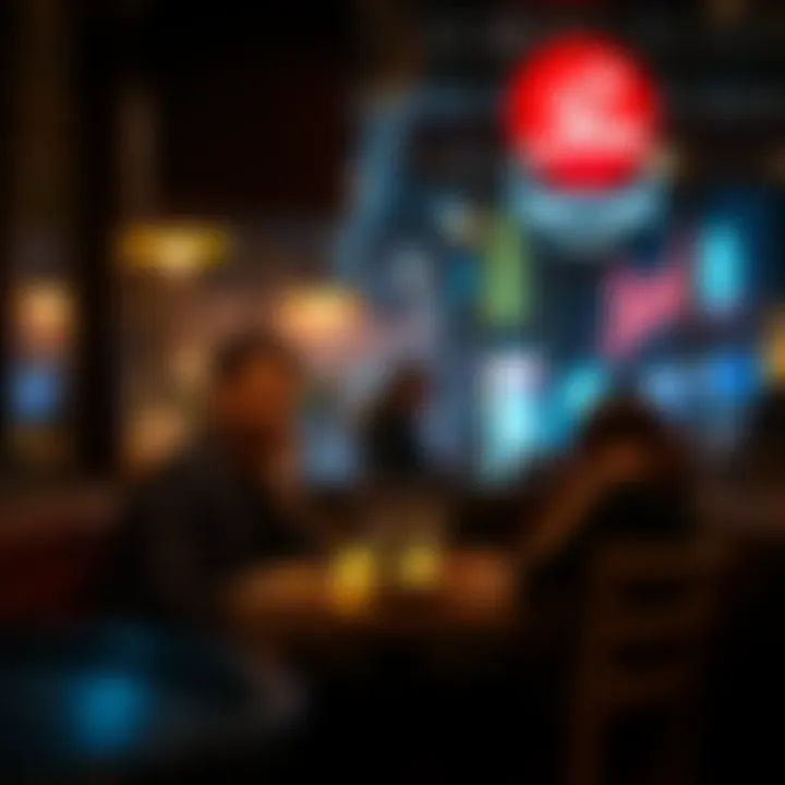 Couple enjoying a cozy dinner at a quaint bistro