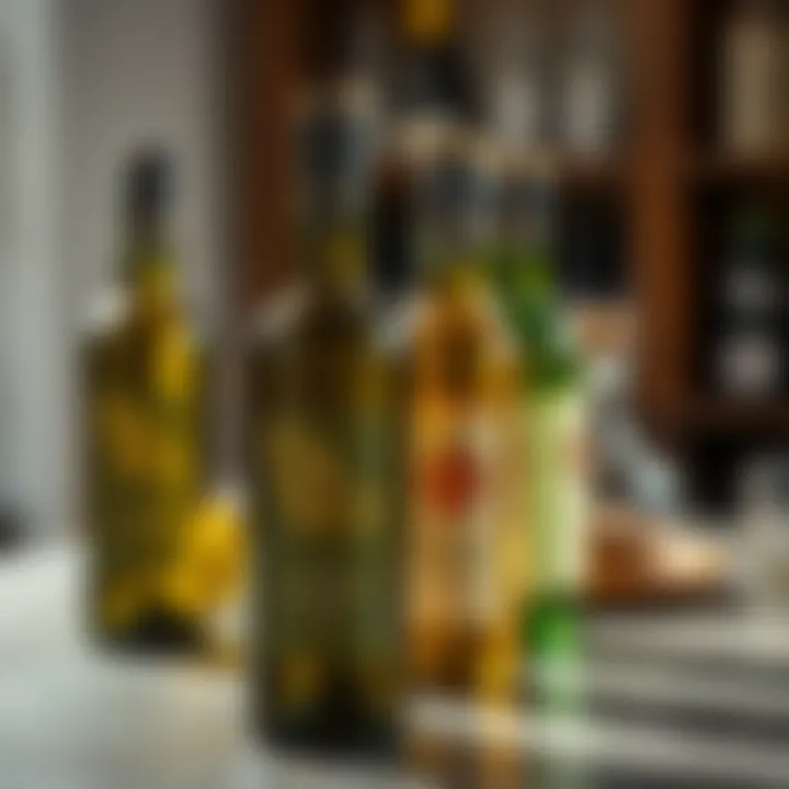 Bottles of Divo Extra Virgin Olive Oil