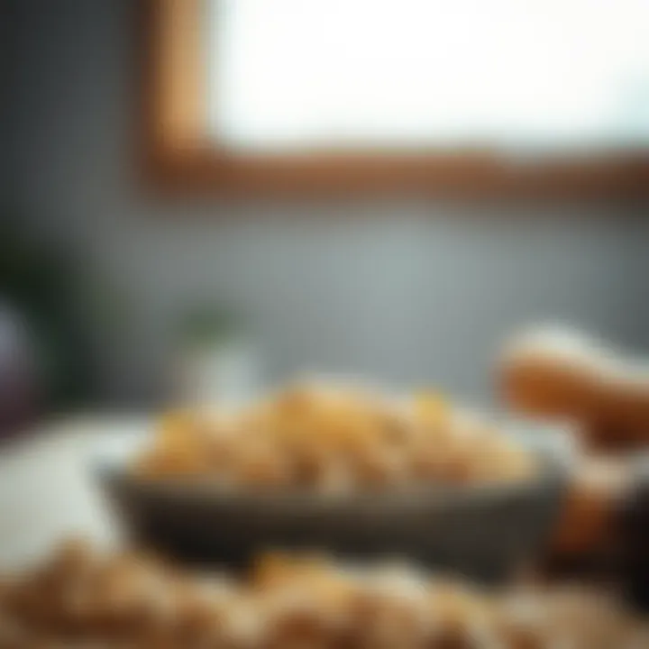 Whole grains displayed in a bowl