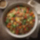 Colorful bowl of quinoa salad with fresh vegetables