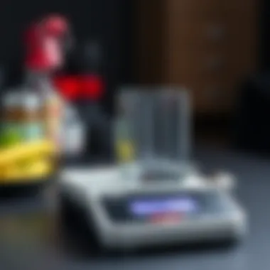 Precision weighing scale designed for laboratory use