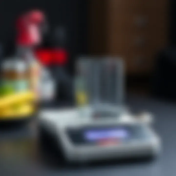 Precision weighing scale designed for laboratory use