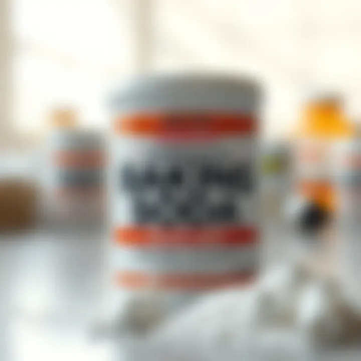 Baking soda container used for odor neutralization