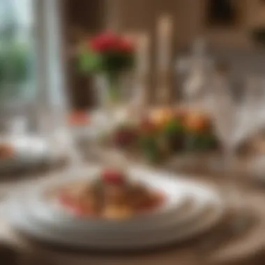 Classic Elegance in Engagement Celebrations Elegant table settings for a classic engagement party