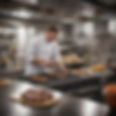 Proper equipment maintenance being conducted in a kitchen