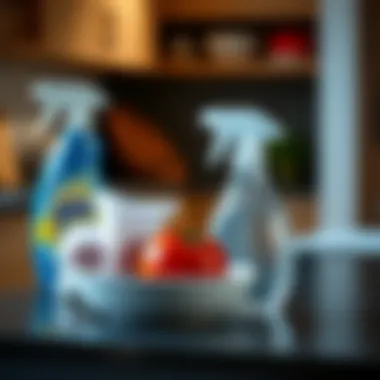 Using household products for stain removal