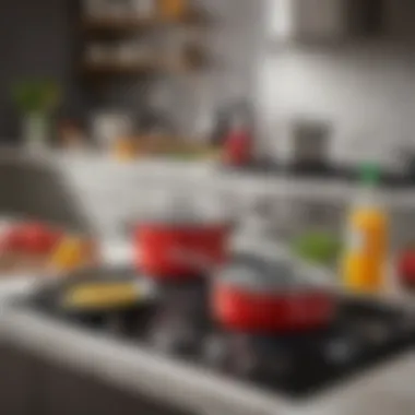 Calphalon cookware in a vibrant kitchen setting