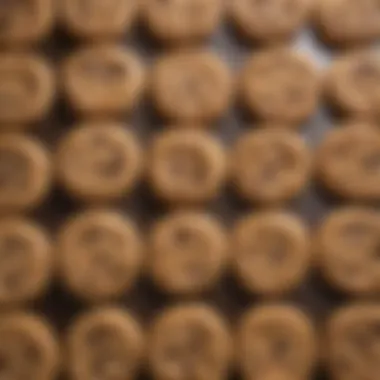 A vibrant display of various cookie variations, including stuffed and decorated chocolate chip peanut butter cookies, inspiring creativity in baking.