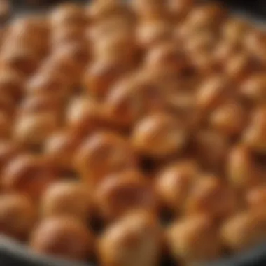 Culver's pretzel bites in an appetizing presentation