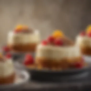 An elegant display of keto desserts showcasing low-carb ingredients