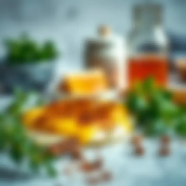 Showcase of herbs and spices
