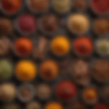 Cultural Flavor Profiles Cultural influences on flavoring water, showcasing spices