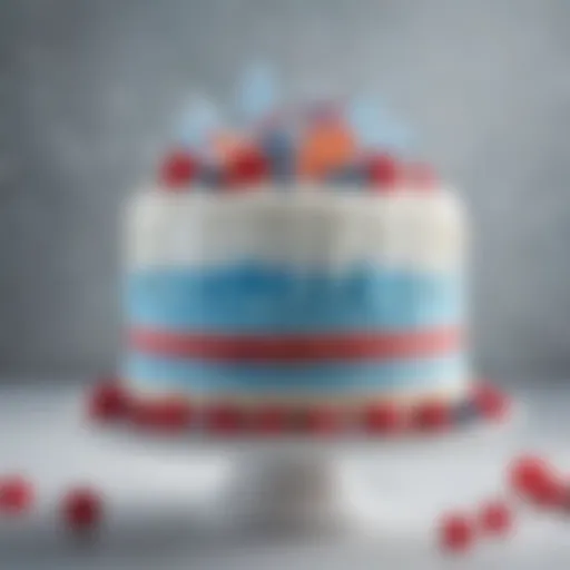 A beautifully crafted DQ Frozen Cake showcasing its rich layers and textures.