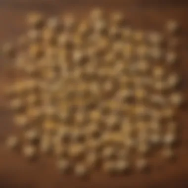A colorful array of fat-free popcorn toppings displayed elegantly on a wooden table.
