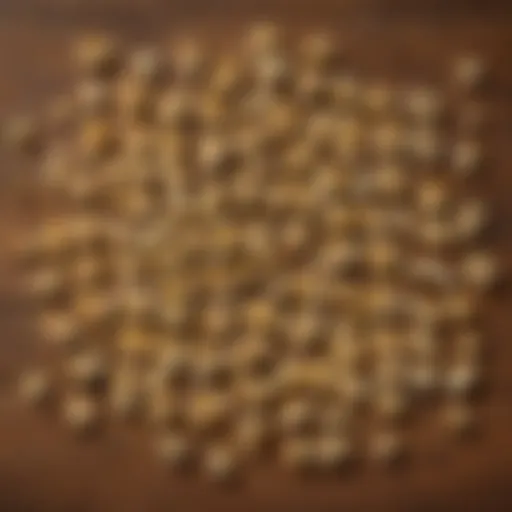 A colorful array of fat-free popcorn toppings displayed elegantly on a wooden table.