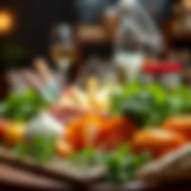 The Importance of Quality Ingredients Fresh, high-quality ingredients beautifully displayed