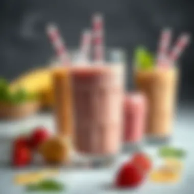 Nutritional Benefits of Fresh Shakes Nutritional benefits of fresh shakes displayed graphically