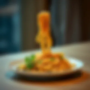Plated Udon Dish A beautifully plated udon dish showcasing its versatility