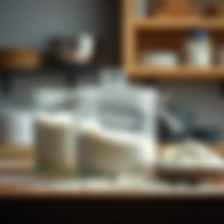 Optimal storage conditions for flour