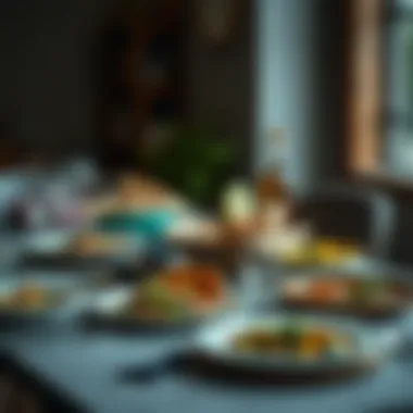 A table set with an enticing gluten-free meal from Hello Fresh